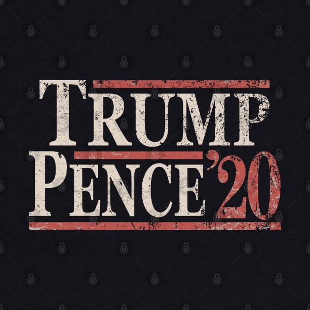 Grunge Donald Trump Mike Pence 2020 by Etopix